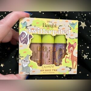ColourPop X Disney Bambi Twitterpated Lux Gloss Trio
